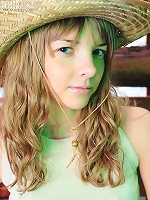 Hot stripping cowgirl