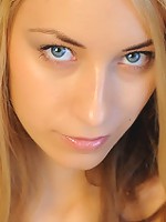 Seductive teen posing