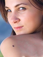 Adorable nude teenie