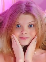 Horny girl in bathroom