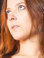 Nude hottie on a bike