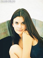 Alexa Model shows off her tasty nips