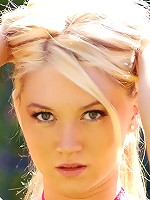 Alison Angel Strips naked in the park