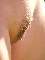 Alison Angel Strips naked in the park