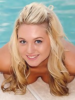 Alison Angel gets kinky in the pool