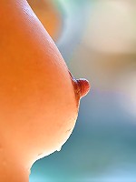 Lia 19 gets naked by the pool