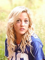 Lia 19 warms up for the big game