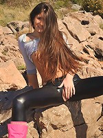 Karina L 1 stormy coast in Croatia 2011-02-16