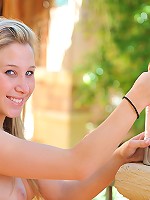 Alanna shows of her tasty naked body