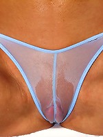 Nella Gets Wet in a See-Through Bikini