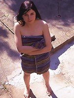 Hot cute girl with big bush