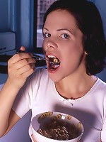 Breakfast in the nude never looked so good.