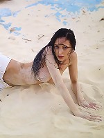 Anna S White Hotpants