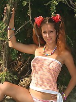 Naughty teen strips for your pleasure