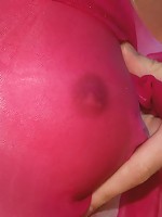 Naughty blonde teen fingers herself