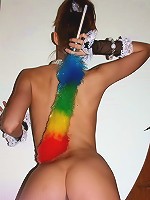 The girls massage each other. Their gentle touch will drive you crazy.