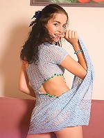 Gorgeous Irina posing on the couch and what Kristina did in the kitchen?