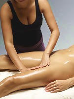 Dominika C Labia Massage Part1