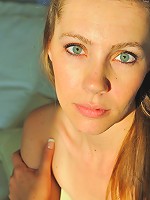 Misty naked and showing her pink pussy