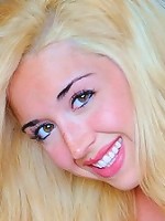 Jayde uses yoga to warm up for our shoot