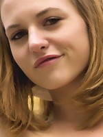 Kasey shows off her cute pink panties