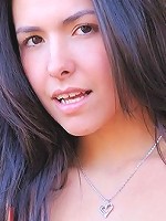 Danica outdoors no panties and riding a fire hydrant