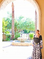 Danielle plays dress up