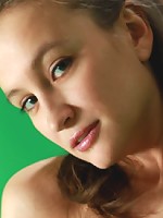 Brunette babe teasing taking off her black lingerie