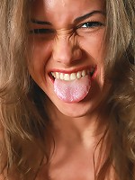 Perfectly shaped teen posing nude for the first time