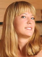 Happy and daring blonde with nice backdoor displays her astonishing tatas