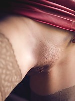 Even when's having a bad day, Emily still looks smoldering hot and irresistably tempting as ever, with a lusty gaze behind her glasses, pouty lips, a gorgeous body just begging to be fucked.