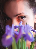 Helen's sweet and moist pussy, and cute round butt takes the spotlight as they are captured in breathtaking closeups.