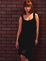 Pettra slips from her black dress and spreads her legs and pussy lips to provide a breathtaking view of erotic arsenal.