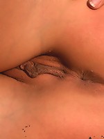 Kari's outdoor debut with her perfectly tanned complexion, athletic build, and tight, luscious assets.