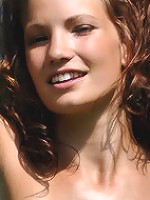 Alluring new babe with coffee complexion and exquisite goods.