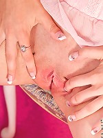 Nubiles.net Melissa Delancey - Blonde Nubile slides off her sexy panty exposing her nice round ass