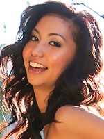 Nubiles.net Rosemary Radeva - Gorgeous horny hottie gets naked outdoors and fingers her moist pussy