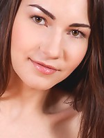 Nubiles.net Stacy Snake - Horny petite amateur fucks her pussy with a huge purple toy on the floor