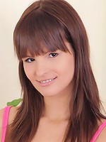 Nubiles.net Rita Peach - Alluring Rita Peach tickles her pink Nubile pussy