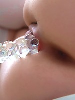 Nubiles.net Margarita - Margarita fucks her smooth shaved pussy with a studded sex toy