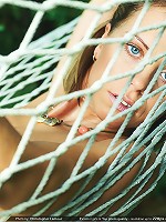 Sierra plays on the steps