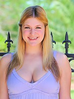 Danielle loves her fresh veggies