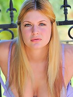 Danielle loves her fresh veggies