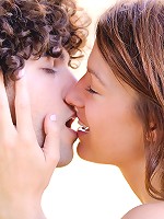 Gabby plays with her date