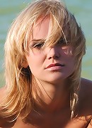 Zemani.com Ksyuha - Nice blond taking off her jeans and shows her body on the seaside.